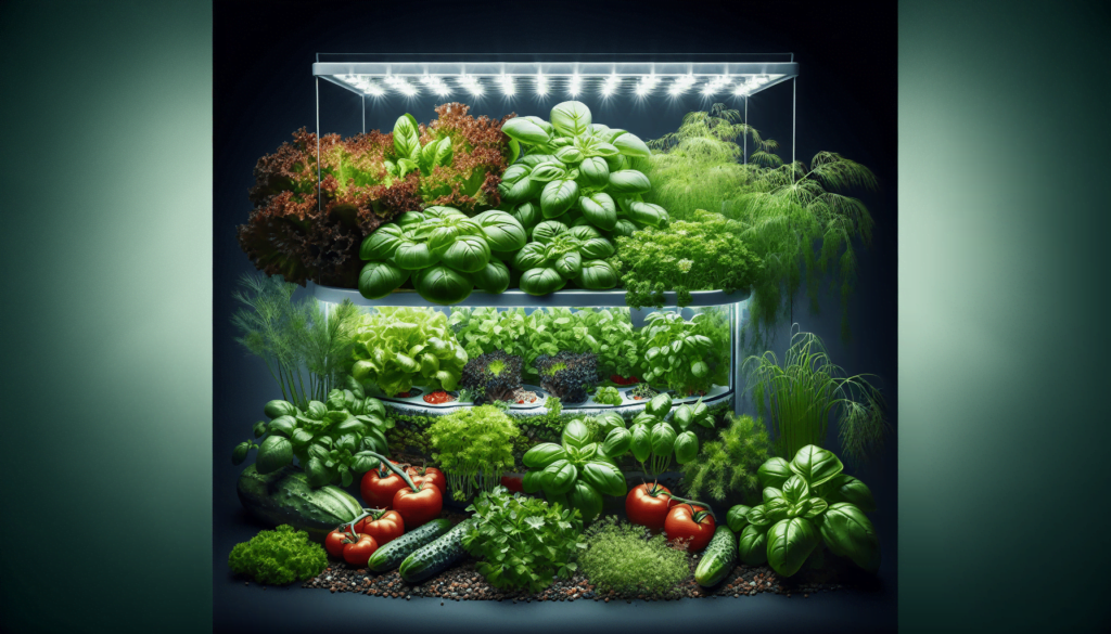 The Best Vegetables and Herbs for Your Home Hydroponics System