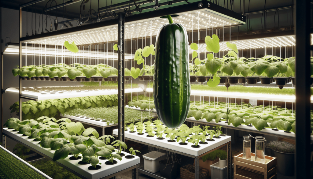 Growing Parthenocarpic Cucumbers in Your Home Hydroponic Garden