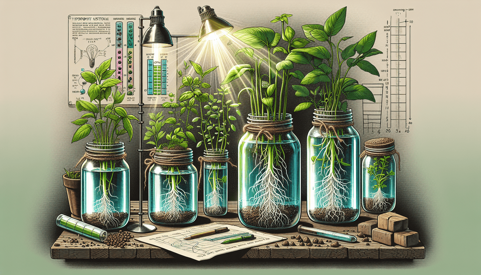 Top Plants to Grow in Mason Jars with the Kratky Method | Hydro Home ...